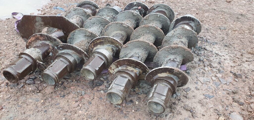 SFA piles - Sectional Flight Auger Piles