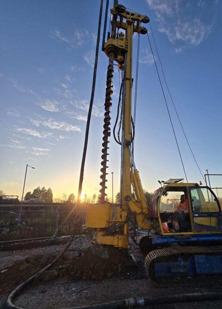 CFA piles - Preston