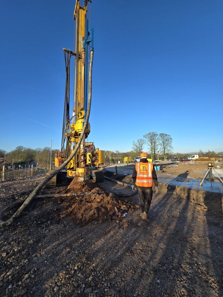 Preston CFA piling works