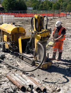 ODEX Piling In Falkirk