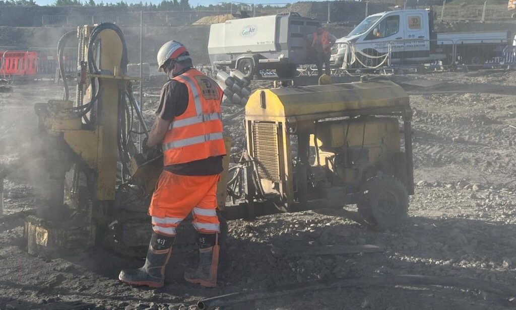 ODEX Piling In Falkirk