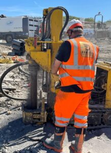 ODEX Piling In Falkirk