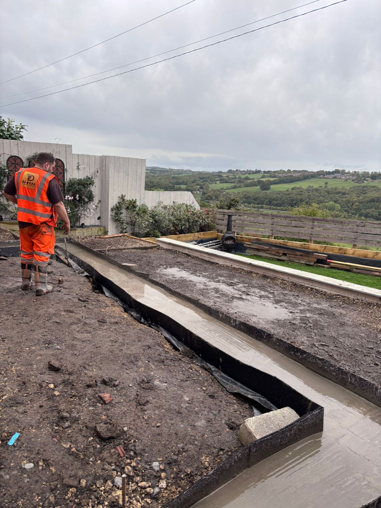 Prep for piling