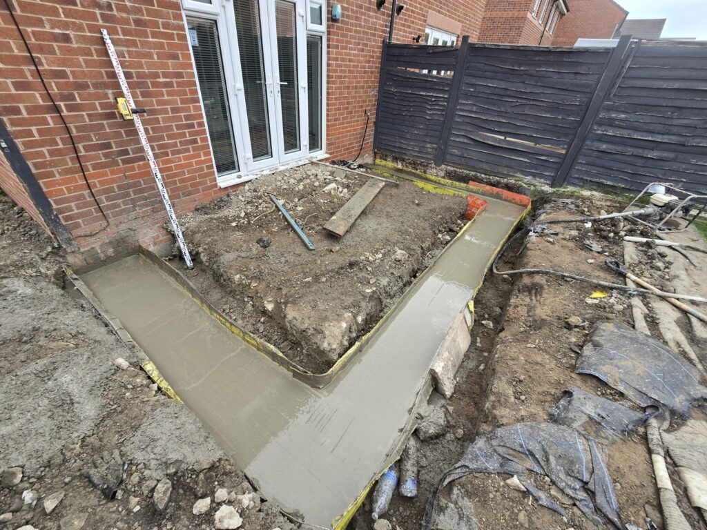 Rapid Bottom Driven Piling & Ground Beams for Residential Project