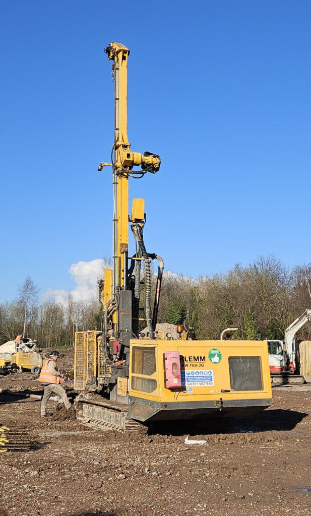 Klemm 709-3G optimal piling rig