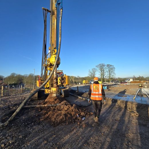 Preston CFA piling works